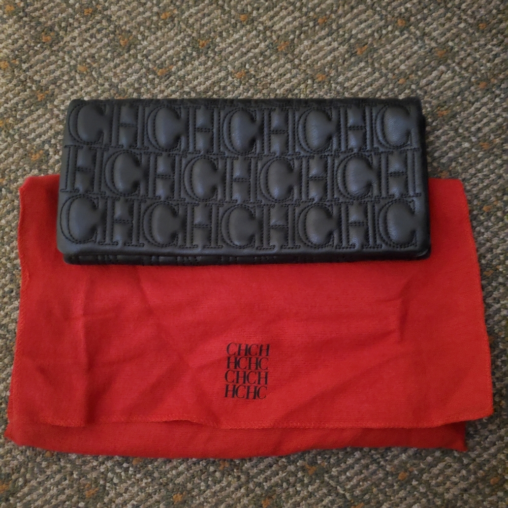 Carolina Herrera Black Clutch